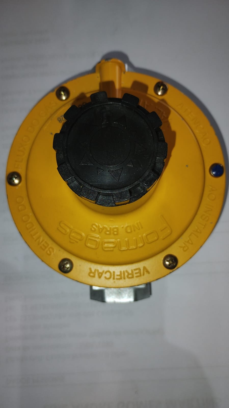 REGULADOR 12 KG/H ESTAGIO UNICO AM FORMAGAS