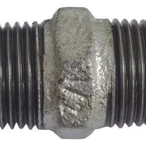 NIPLE DUPLO GALVANIZADO BSP 1/2''