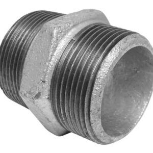 NIPLE DUPLO GALVANIZADO BSP 2.1/2''