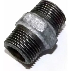 NIPLE DUPLO GALVANIZADO BSP 1“